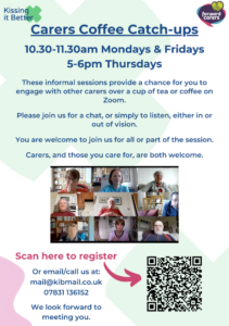 Carers Coffee Catch-ups online sessions